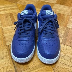 Mens Nike Air Force 1 07 Blue 9
